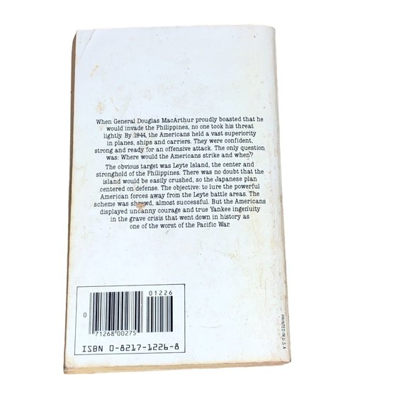 Valor at Samar 1980 Lawrence Cortesi World War 2 Pacific Marine - Picture 2 of 4